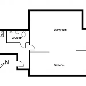  Apartment Stille Og Hyggelig